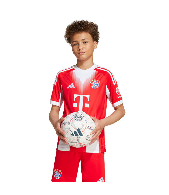 Adidas Bayern 25/26 Home Jersey Youth (Red/White)
