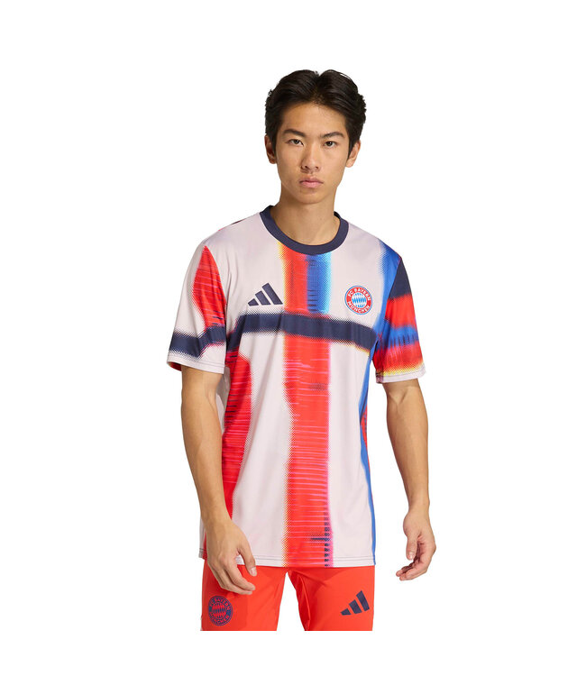 Adidas Bayern 25/26 Prematch Jersey (Tan/Multi)