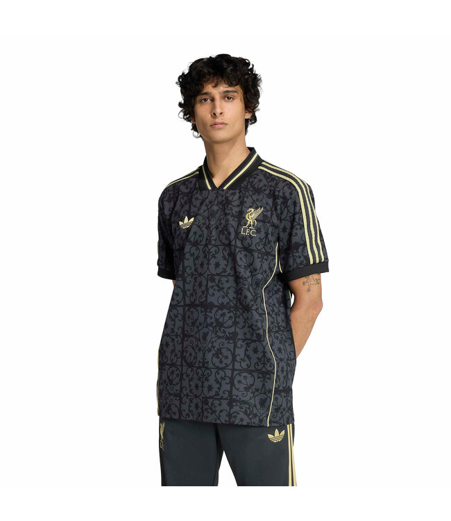 Adidas Liverpool 25/26 LFSTLR Jersey (Black/Gold)