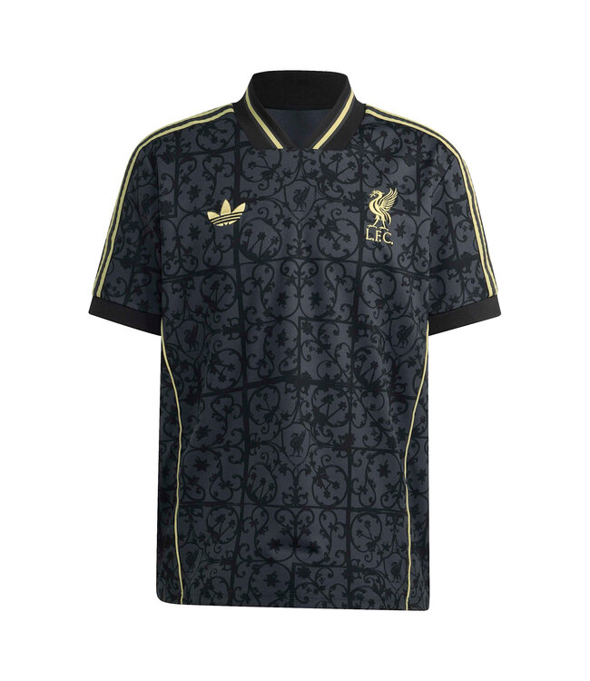 Adidas Liverpool 25/26 LFSTLR Jersey (Black/Gold)
