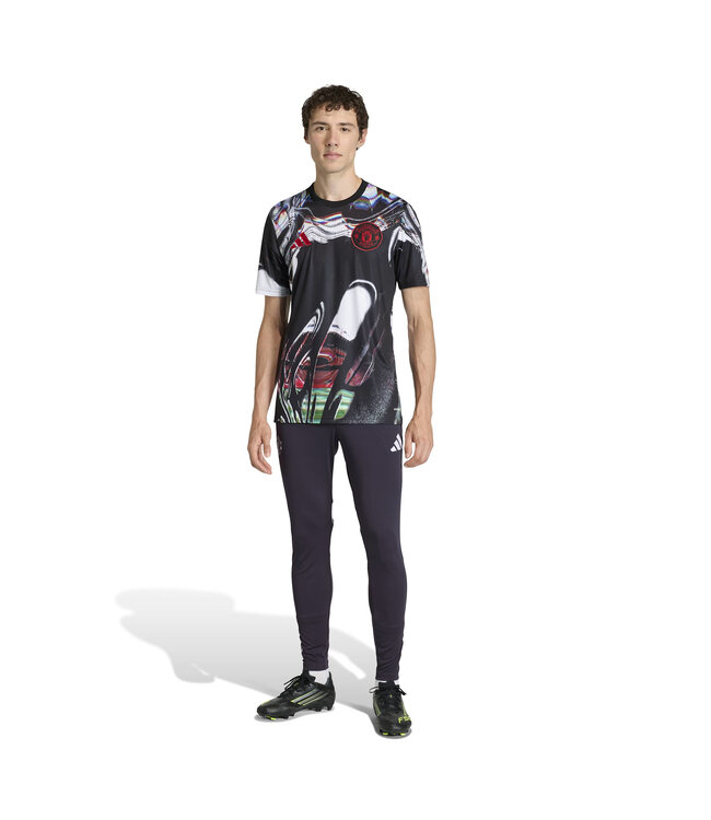 Adidas Manchester United 25/26 Prematch Jersey (Black/White)