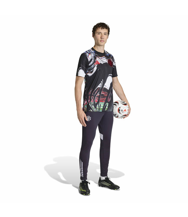 Adidas Manchester United 25/26 Prematch Jersey (Black/White)