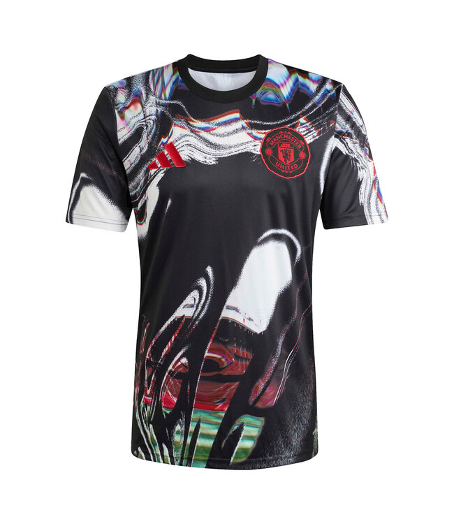 Adidas Manchester United 25/26 Prematch Jersey (Black/White)