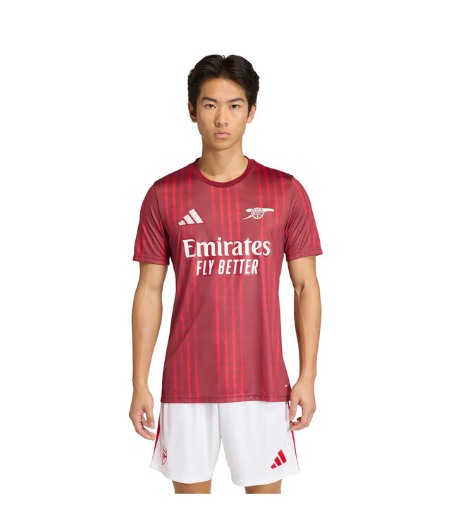 Adidas Arsenal 25/26 Prematch Jersey (Red)