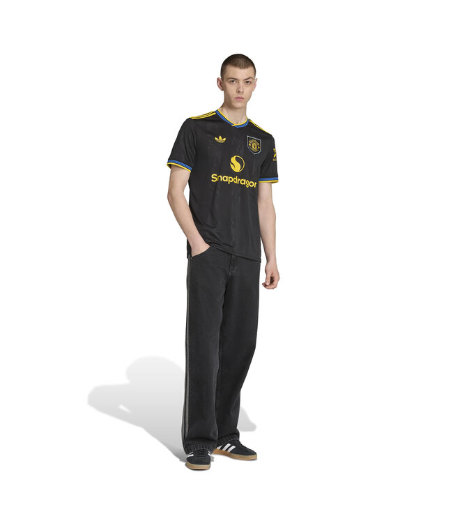 Adidas Manchester United 25/26 Third Jersey (Black/Yellow)