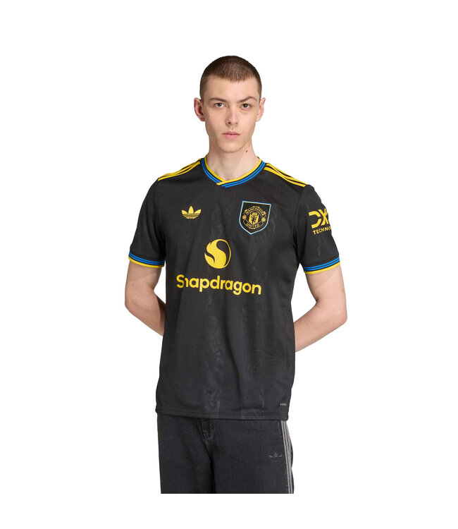 Adidas Manchester United 25/26 Third Jersey (Black/Yellow)