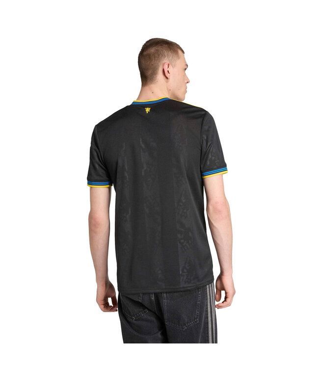 Adidas Manchester United 25/26 Third Jersey (Black/Yellow)