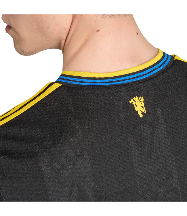 Adidas Manchester United 25/26 Third Jersey (Black/Yellow)
