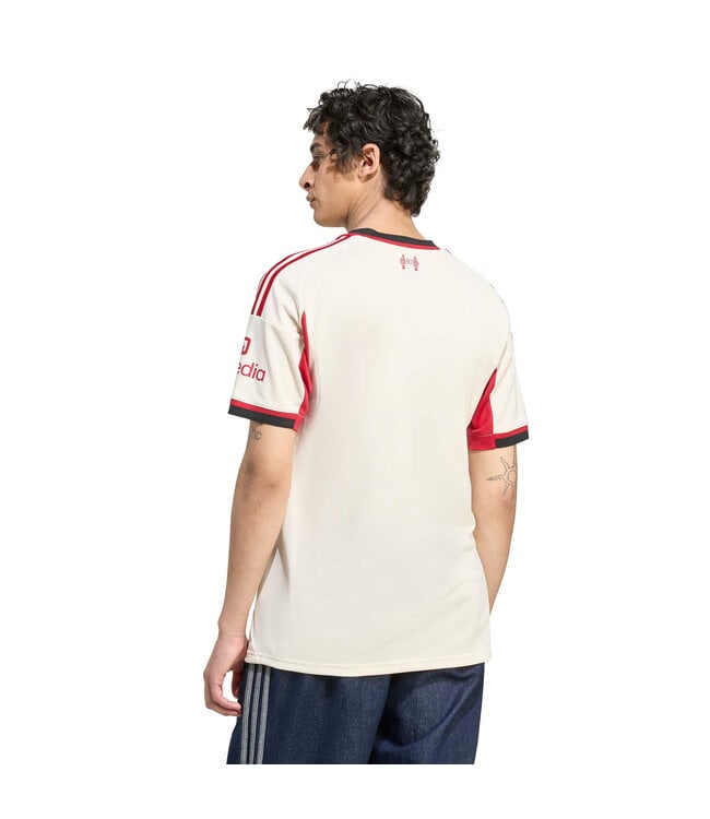 Adidas Liverpool 25/26 Away Jersey (White/Red)