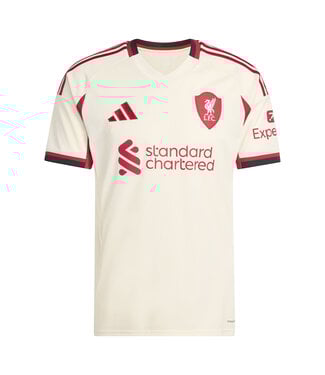 Adidas LIVERPOOL 25/26 AWAY JERSEY (WHITE/RED)