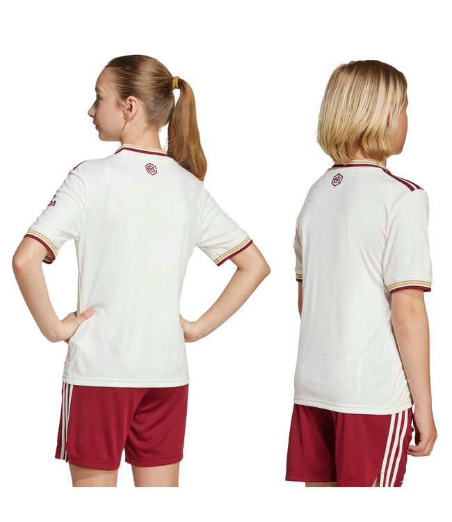 Adidas Arsenal 25/26 Third Jersey Youth (White/Red)