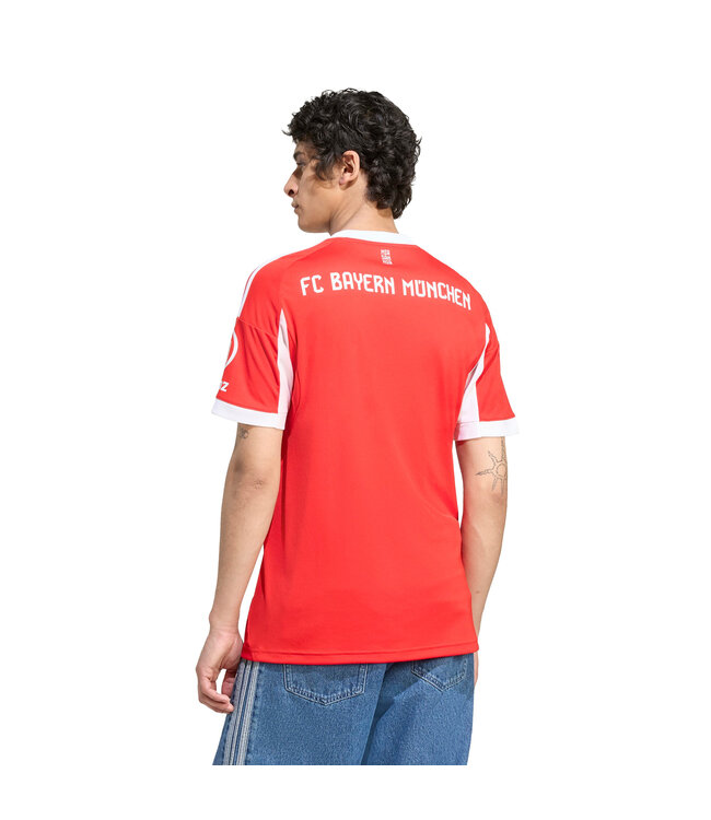 Adidas Bayern 25/26 Home Jersey (Red/White)