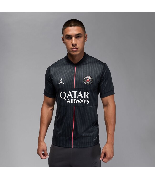 Nike PSG 25/26 Fourth Jersey (Black/Red)