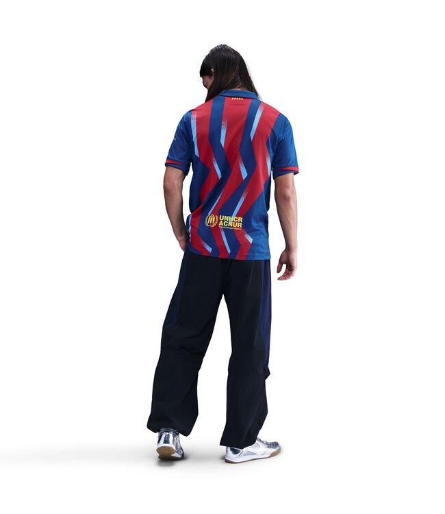 Nike FC Barcelona 25/26 Fourth Jersey (Gym Blue/Red)
