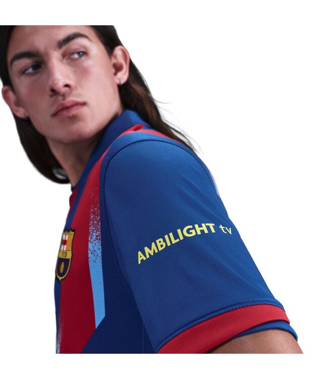 Nike FC Barcelona 25/26 Fourth Jersey (Gym Blue/Red)