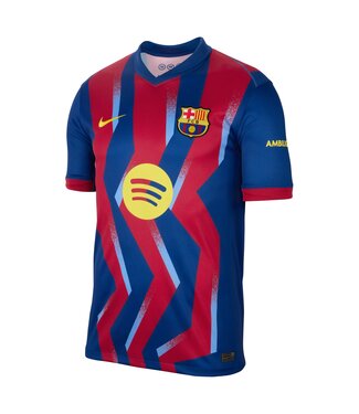 Nike FC BARCELONA 25/26 FOURTH JERSEY (GYM BLUE/RED)