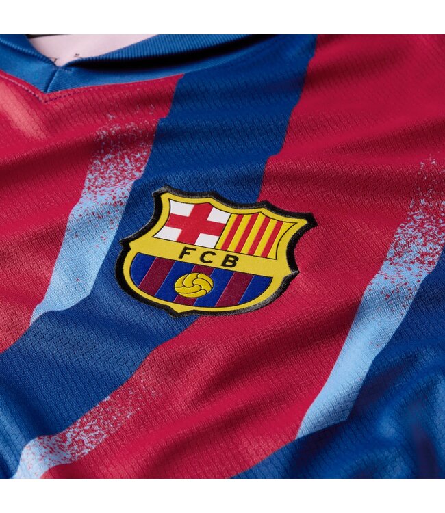 Nike FC Barcelona 25/26 Fourth Jersey (Gym Blue/Red)