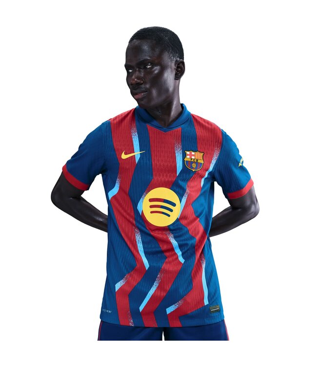 Nike FC Barcelona 25/26 Authentic Fourth Jersey (Gym Blue/red)