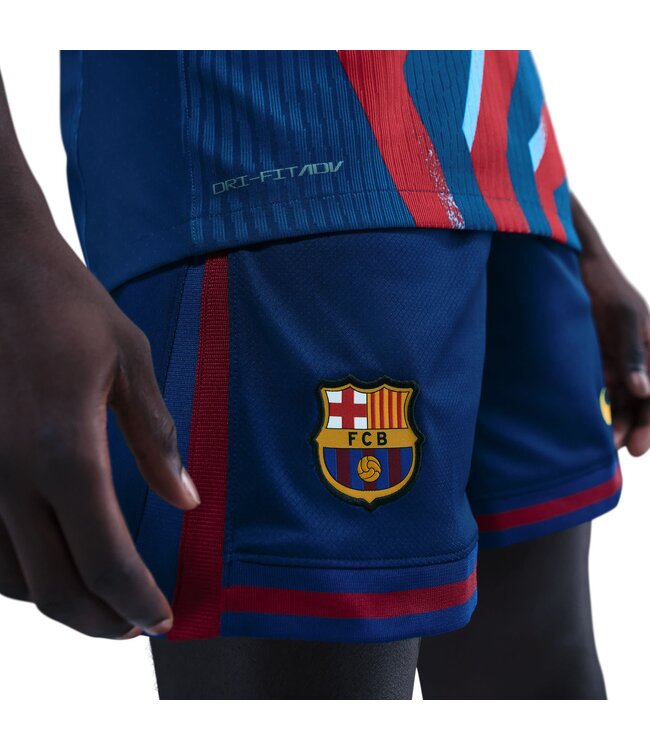 Nike FC Barcelona 25/26 Authentic Fourth Jersey (Gym Blue/red)