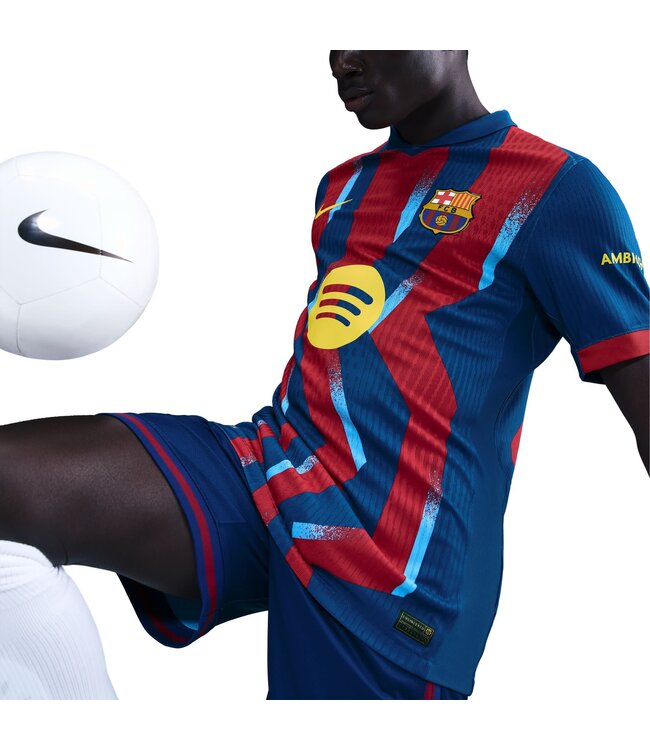 Nike FC Barcelona 25/26 Authentic Fourth Jersey (Gym Blue/red)