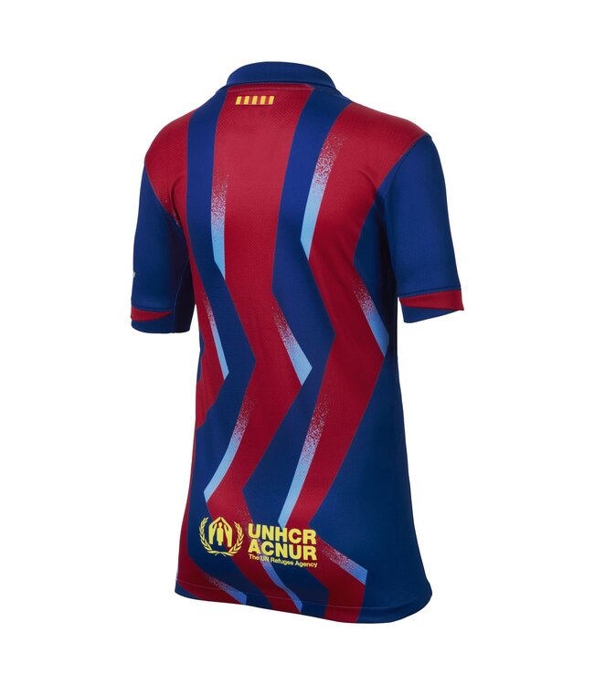 Nike FC Barcelona 25/26 Fourth Jersey Youth (Gym Blue/Red)