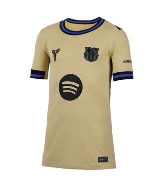 Nike FC BARCELONA 25/26 AWAY JERSEY YOUTH (TAN)