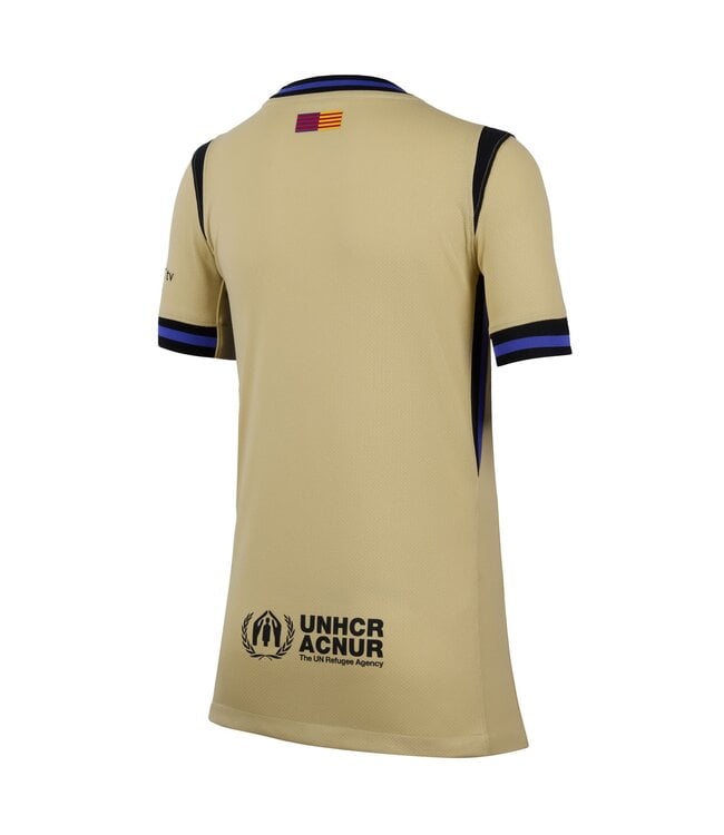 Nike FC Barcelona 25/26 Away Jersey Youth (Tan)