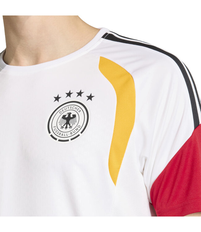 Adidas Germany 2026 Tiro Training Jersey (White/Yellow/Red)