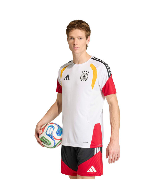 Adidas Germany 2026 Tiro Training Jersey (White/Yellow/Red)