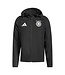 Adidas Germany 2026 Tiro Travel Full Zip Windbreaker (Black)
