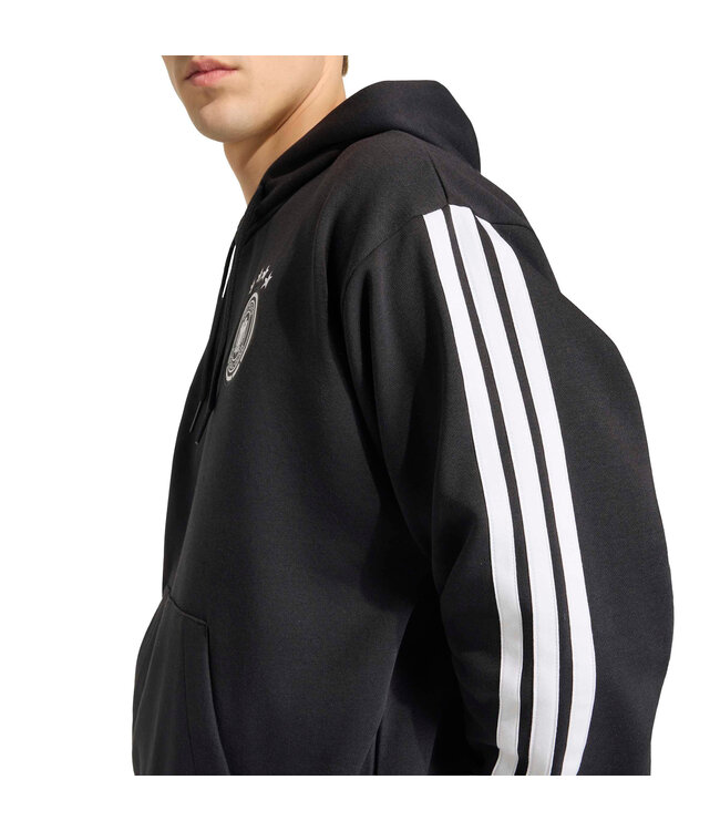 Adidas Germany 2026 DNA Fleece Hoodie (Black)