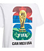 Adidas World Cup 2026 Match Ball Graphic Tee Youth (White)