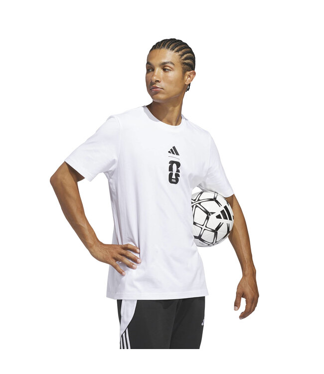 Adidas World Cup 2026 Match Ball Graphic Tee (White)