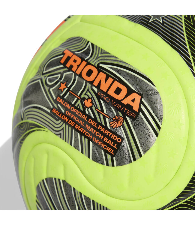 Adidas World Cup 2026 Trionda Pro Official Winter Match Ball (Yellow/Gray)