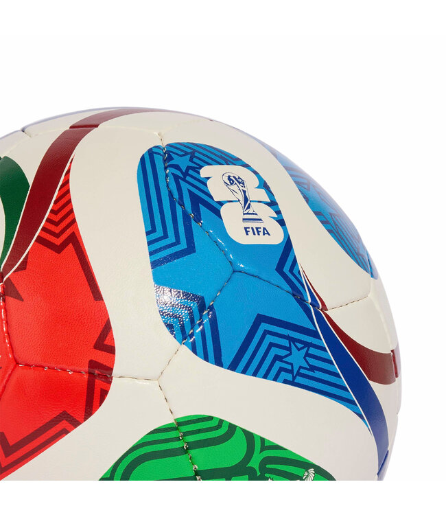 Adidas World Cup 2026 Trionda Training Sala Ball (Red/Green/Blue)