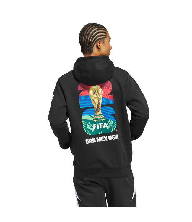 Adidas World Cup 2026 Match Ball Graphic Hoodie (Black)