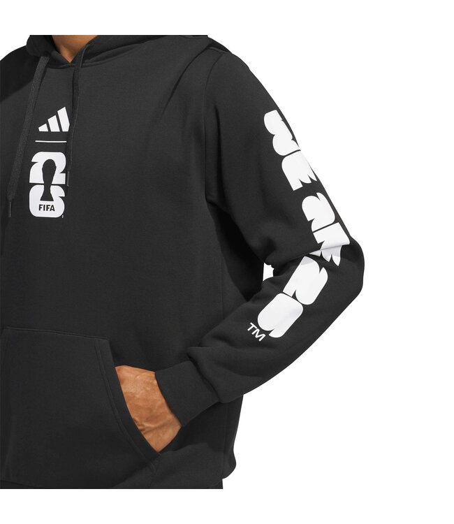 Adidas World Cup 2026 Match Ball Graphic Hoodie (Black)