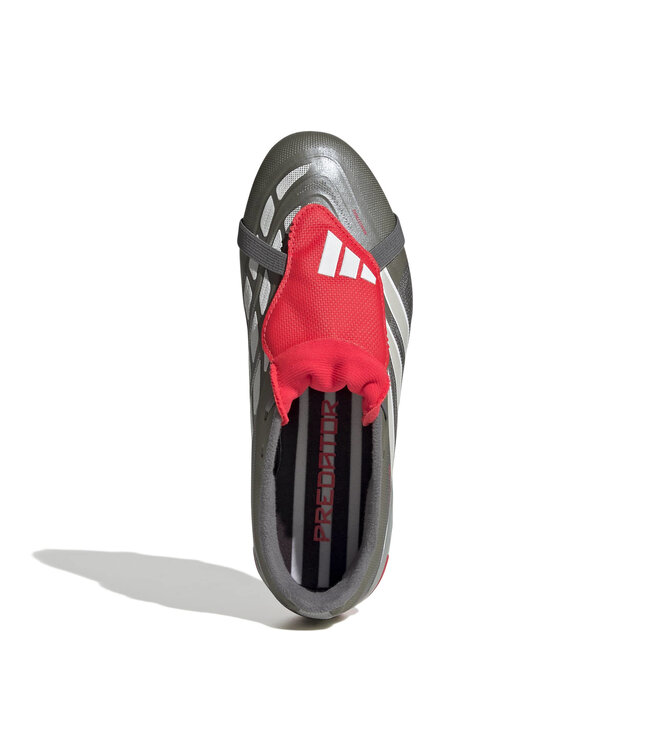 Adidas Predator League Fold-Over Tongue FG Jr (Iron/White/Red)