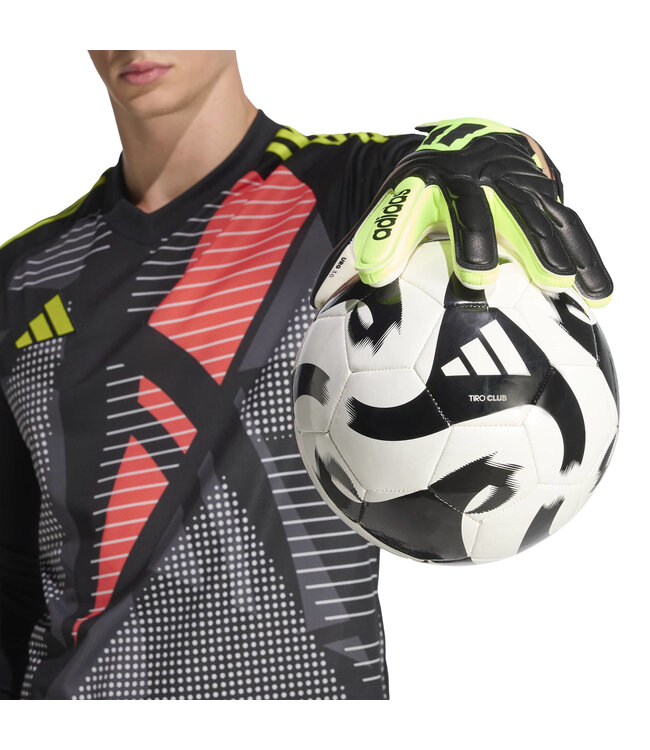 Adidas Copa League Goalkeeper Gloves (Black/Volt)