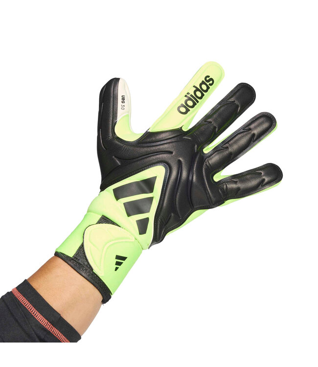 Adidas Copa League Goalkeeper Gloves (Black/Volt)