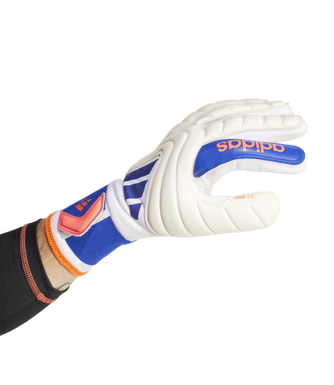 Adidas Copa League Goalkeeper Gloves (White/Blue)
