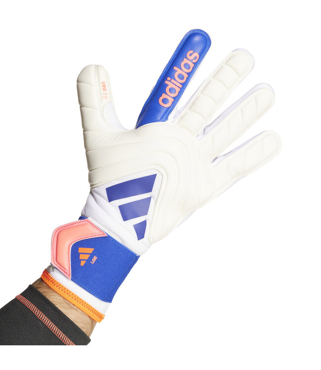 Adidas Copa League Goalkeeper Gloves (White/Blue)