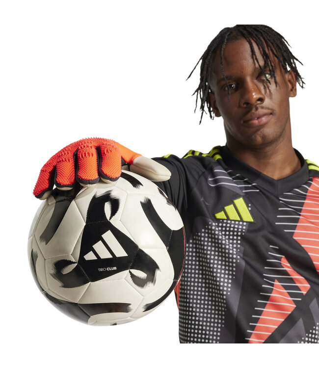 Adidas Predator Pro Goalkeeper Gloves (Red/Black)