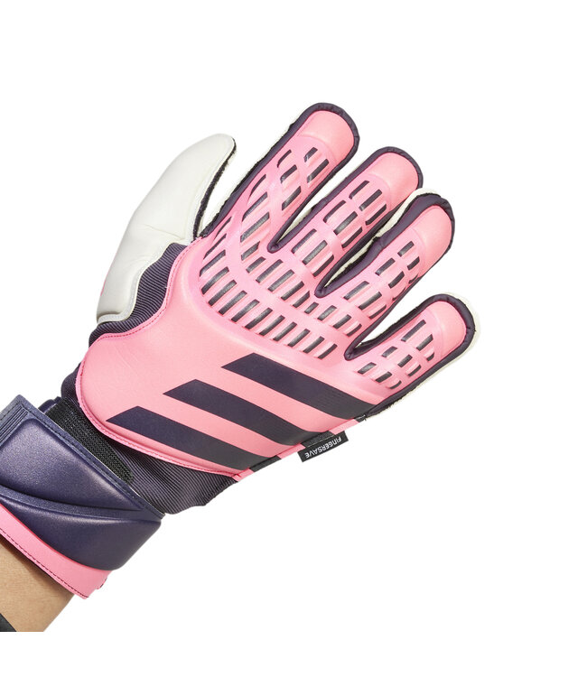Adidas Predator Match Fingersave Goalkeeper Gloves (Pink/Black)