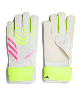 Adidas PREDATOR TRAINING GK GLOVES JR (WHITE/VOLT/PINK)