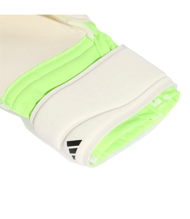 Adidas Predator Match Fingersave Goalkeeper Gloves Jr (Lime/Black)