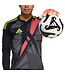 Adidas Predator Match Fingersave Goalkeeper Gloves (Coral/Blue)