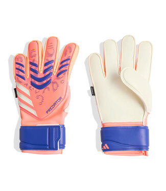 Adidas PREDATOR MATCH FINGERSAVE GK GLOVES (CORAL/BLUE)