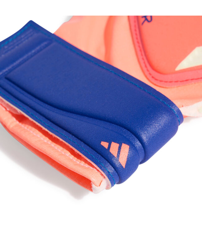 Adidas Predator Match Fingersave Goalkeeper Gloves Jr (Coral/Blue)
