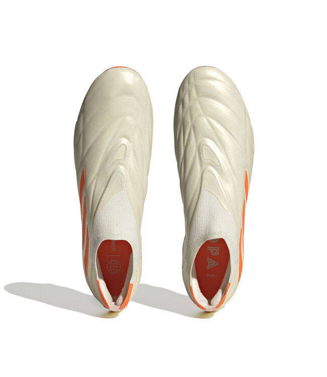 Adidas Copa Pure+ FG (White/Orange)